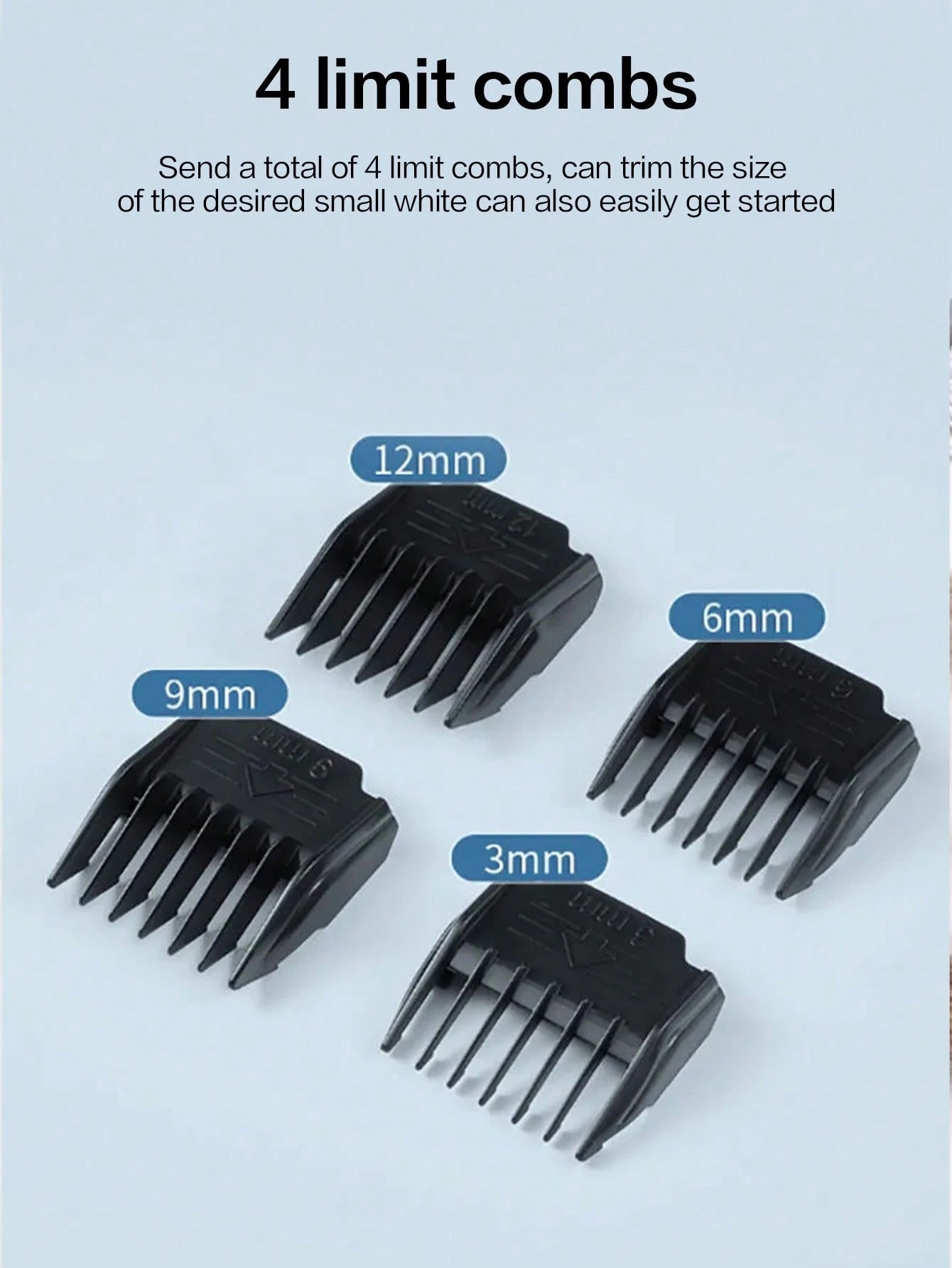 Professional Pet Electric Grooming Clipper Set, Designed for Long-Haired Pets, Professional Grooming Tool for Pet Stores, Suitable as Christmas Gift for Poodles and Cats