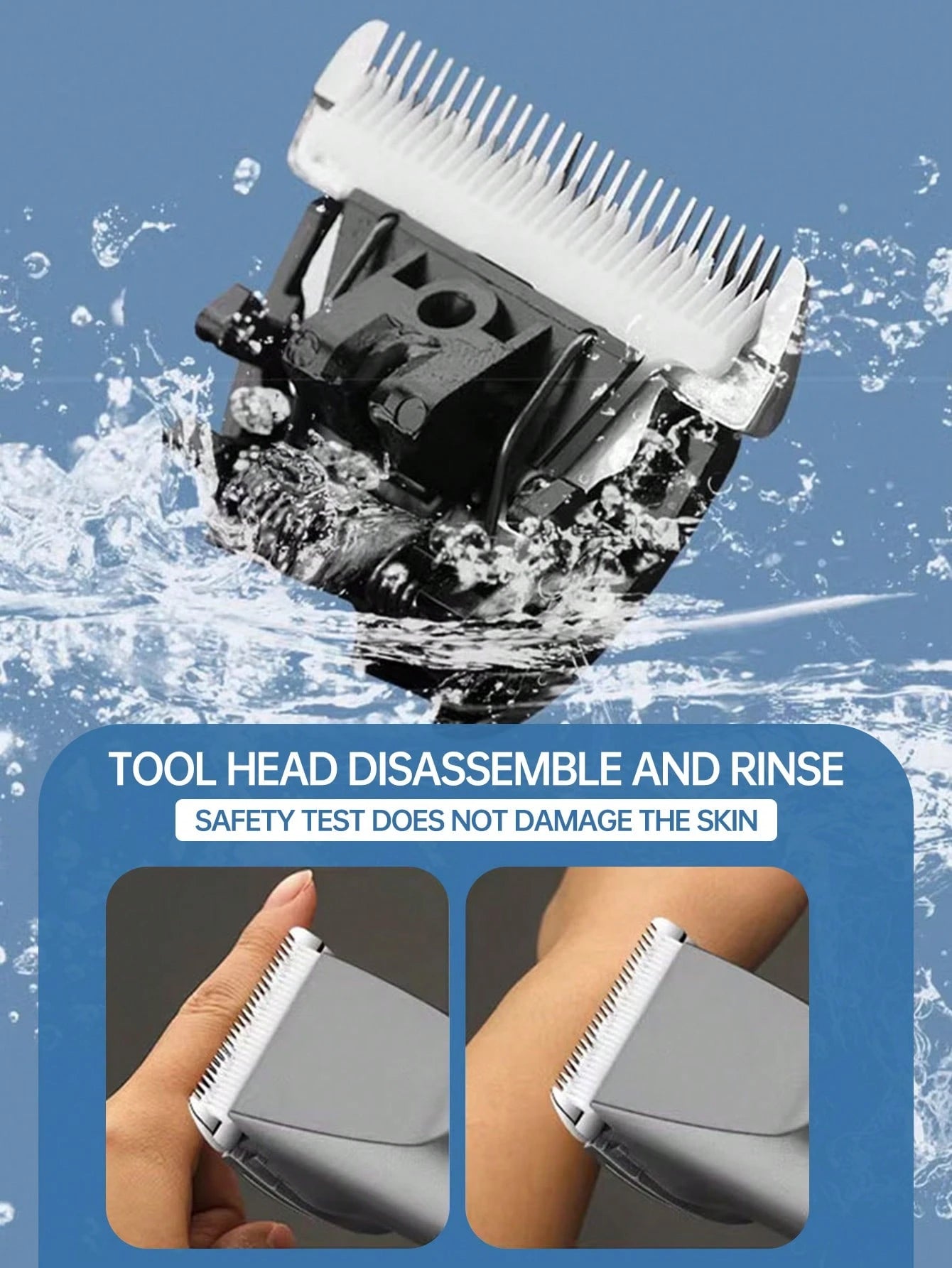 Professional Pet Grooming Kit, with Power Indicator Light, Low Noise Trimming Set, Suitable for Cats, Rechargeable Quiet Pet Grooming Kit, Suitable for Dogs, Cats and Other Pets