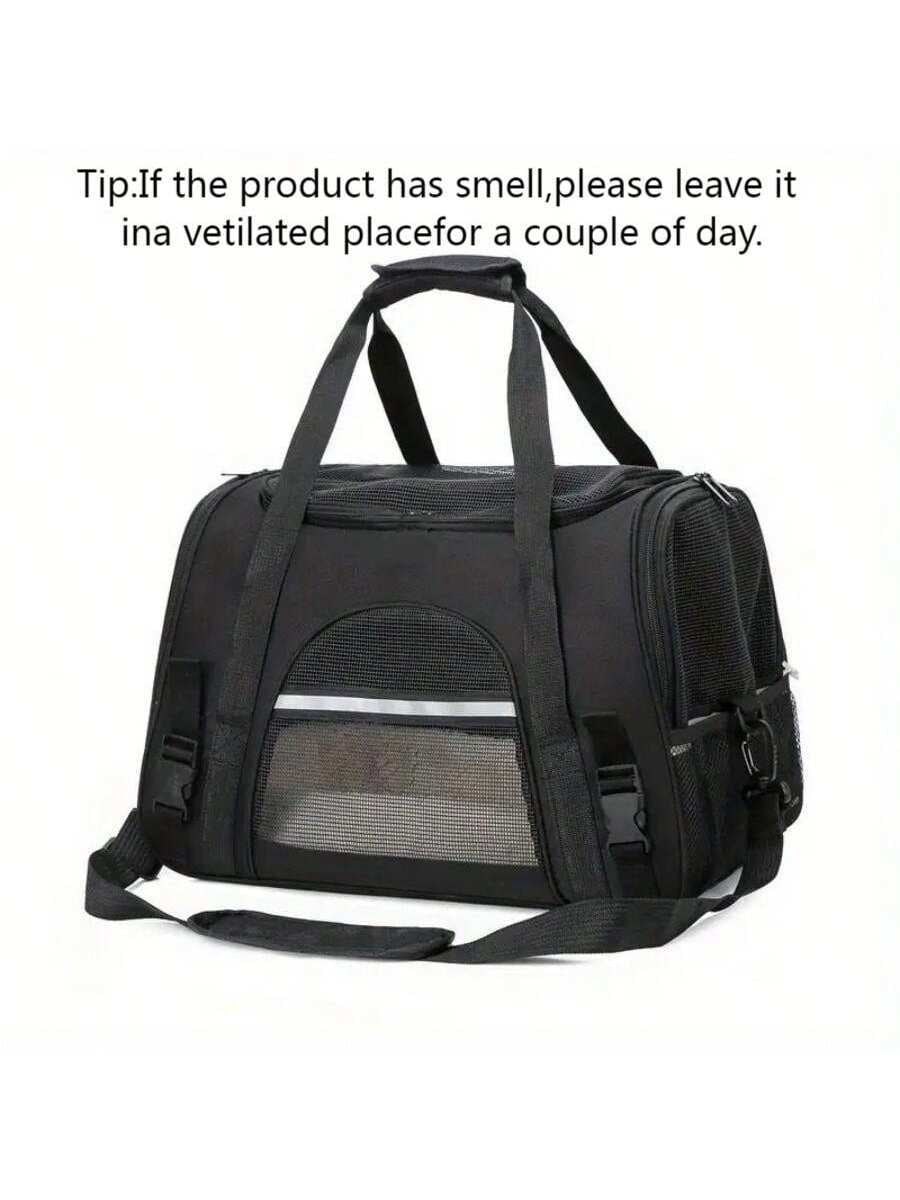 Cat Carriers for Small to Medium Cats and Small Pets, Small Dog Carrier [Random Zipper Color]